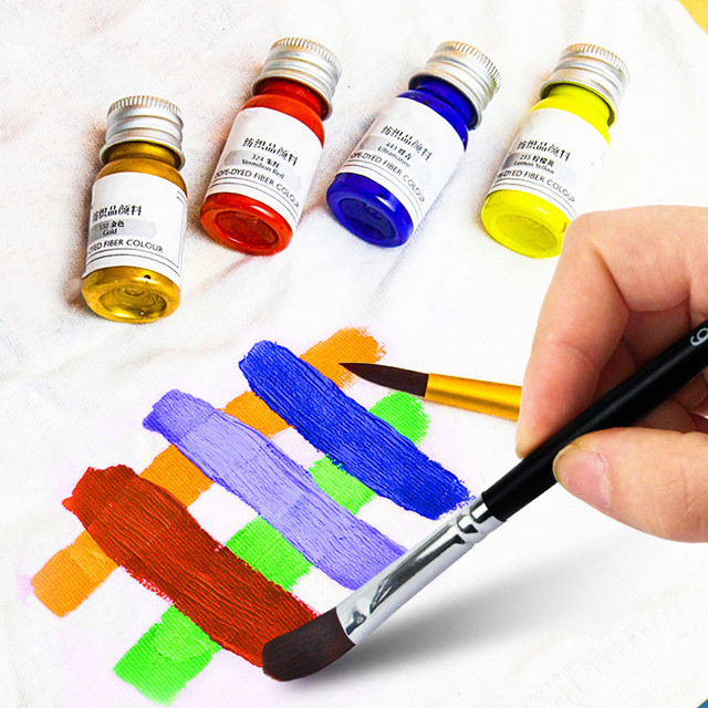 Fabric Paint Set For Cloths Permanent Fabric Paint Textile Paint For Clothes  T-Shirts Jeans Bags